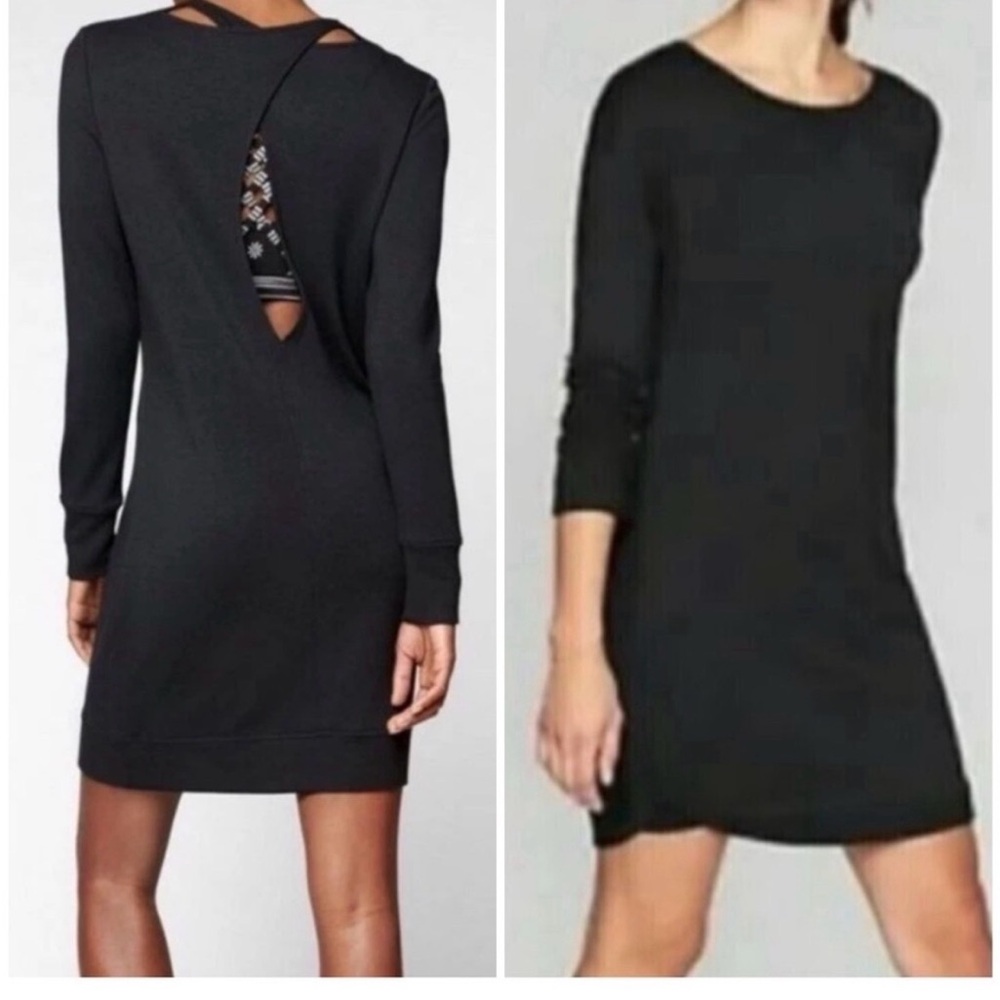 Athleta Criss Cross Back Dress Sz Large